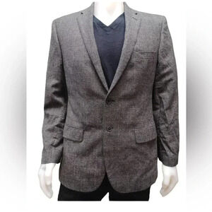 Joseph  Aboud 100% Wool Slim Fit Grey Blazer Jacket Size 42R